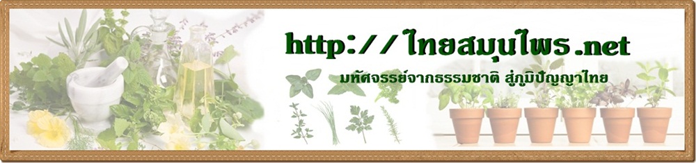 สมุนไพรไทย ไทยสมุนไพร.net